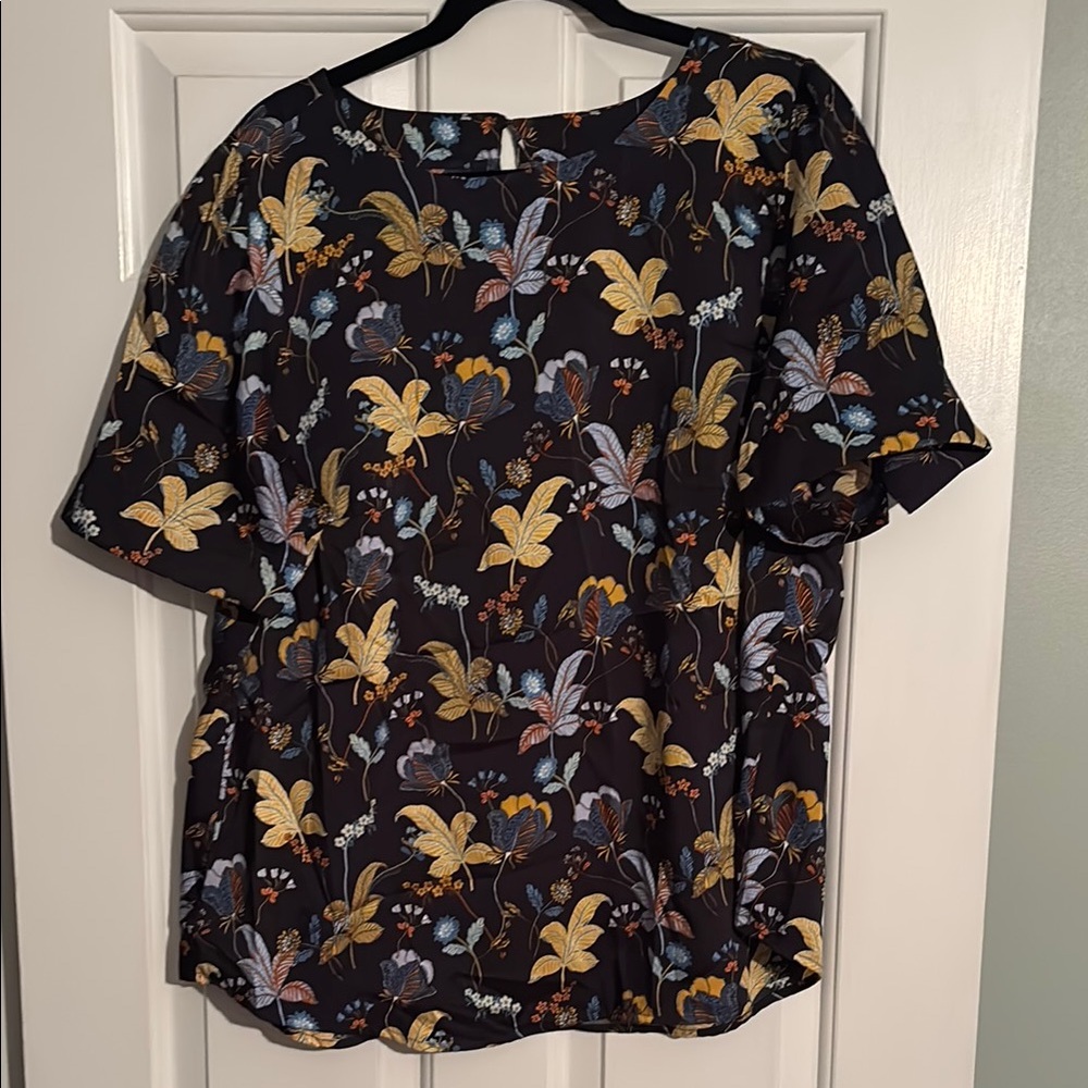 Floral Print Women's Top